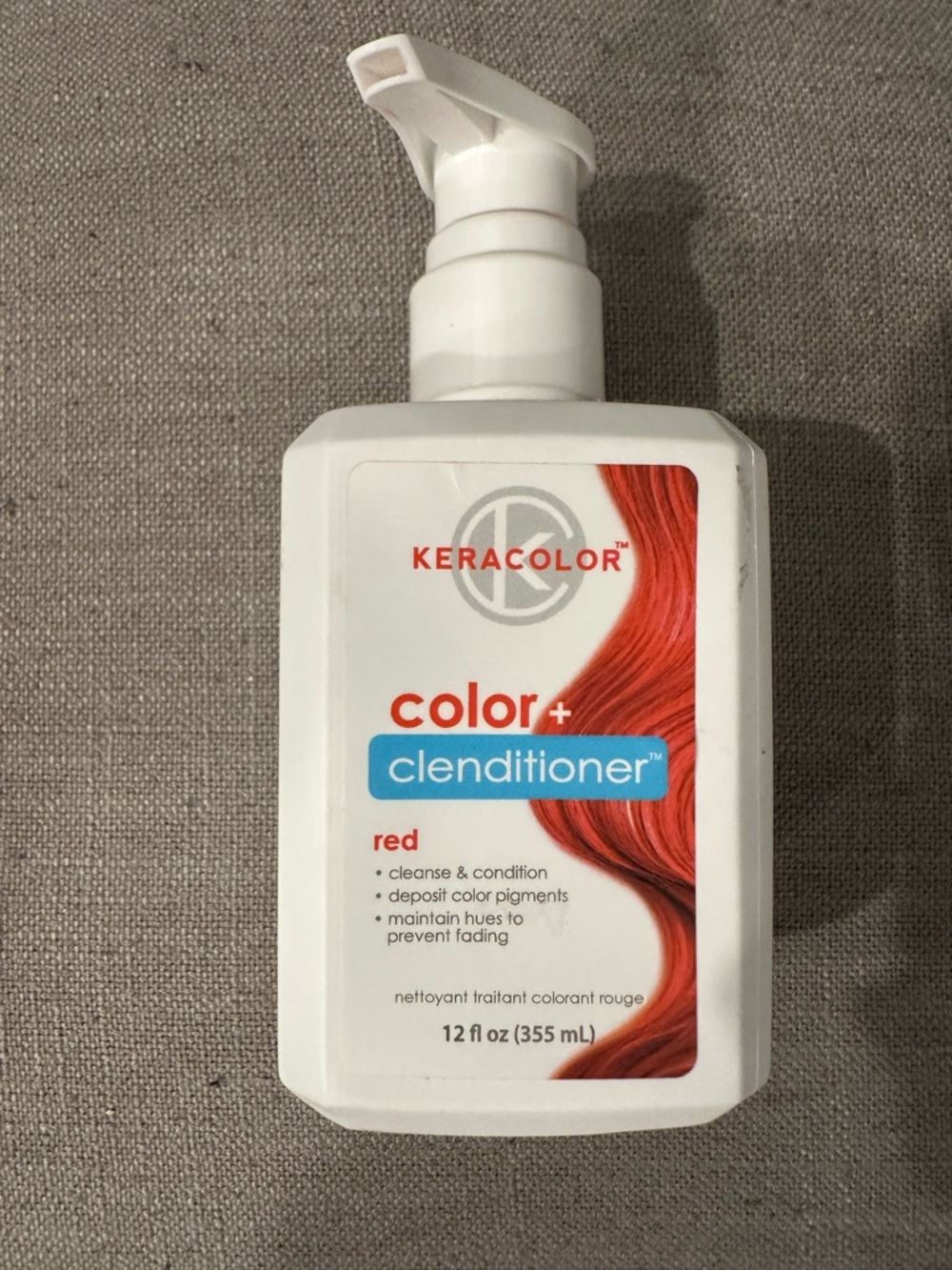 Keracolor Color+ Clenditioner Red Conditioning Hair Color - Picture 2 of 2